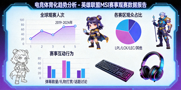 电竞体育化趋势分析 - 英雄联盟MSI赛事观赛数据报告